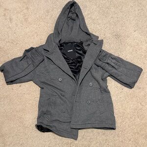 Hurley Gray Hooded Jacket